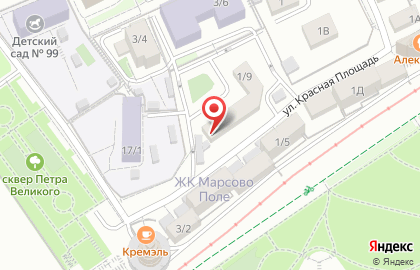 Студия детского развития МалышОК на карте
