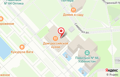 Пончиковы РусПыш в Останкинском районе на карте