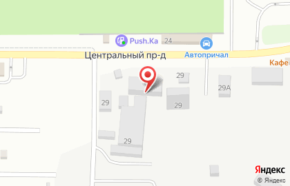 Оптовая фирма Металлмос-Комплект в Центральном проезде на карте