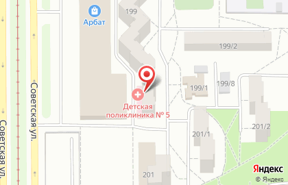 Детская городская больница Центр охраны материнства и детства г. Магнитогорск в Магнитогорске на карте