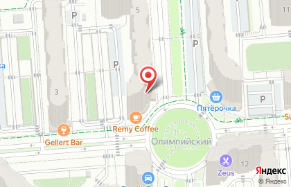 Пиццерия Pomodoro Royal в Центральном районе на карте