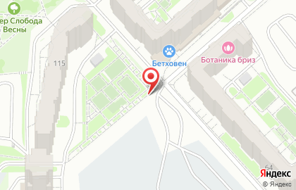 Центр шиносервиса на ул. Батурина, 19/1 на карте