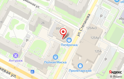 Любимая аптека на улице Степанова на карте