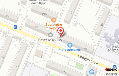 Салон красоты Орхидея на Северной улице на карте