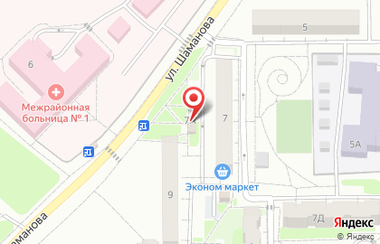 Продовольственный магазин Елисей на карте