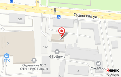 Казанские тепловые сети, ОАО на Тэцевской улице на карте