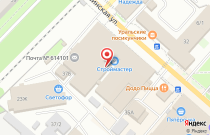 Магазин керамической плитки Березакерамика в Закамске на карте