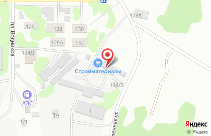 Лесоторговая база на Промышленной улице на карте