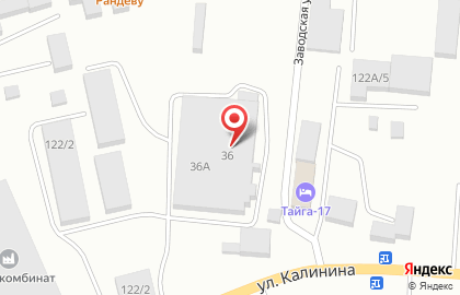 Компания по добыче и обогащению кварцевого песка РосКварц на Заводской улице на карте