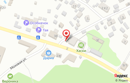 Кафе Sushi на Советской улице на карте