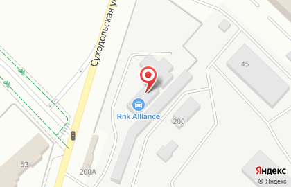 Автосервис RNK Alliance на карте
