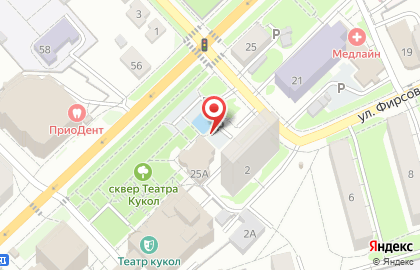Ресторан Фонвизин на карте