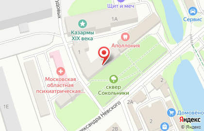 Храм Александра Невского на карте