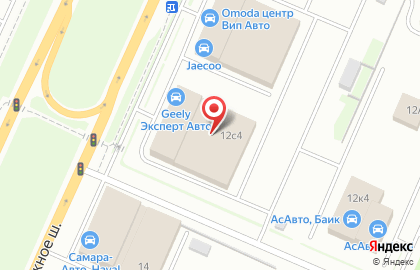 Самарские Автомобили Ford в Куйбышевском районе на карте