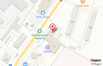 Магазин автоэмалей, ИП Кайянен М.В. на карте