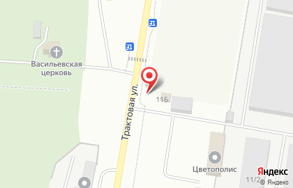 Продуктовый магазин Завьяловский тепличный комбинат на Тепличной улице на карте