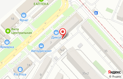 Сервисный центр Цифра, ТЦ "Пионерский" на карте