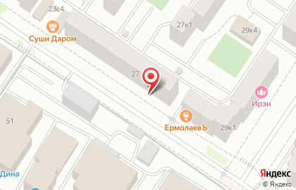Салон красоты Бьюти на улице Николая Семенова на карте
