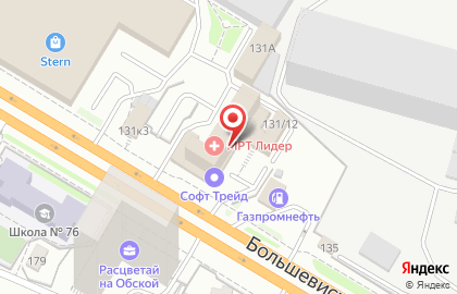Торговый Дом КЛИМАТПРОФ на Большевистской улице на карте