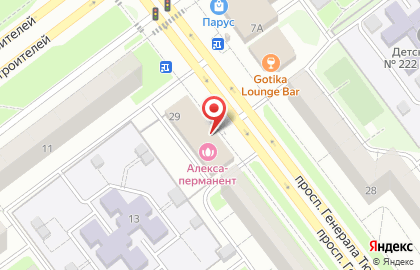 Супермаркет Пятёрочка на проспекте Генерала Тюленева на карте