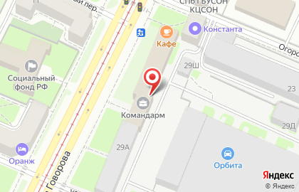 ООО РОСТ на улице Маршала Говорова на карте