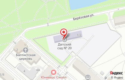 Детский сад №20, Пушкинский район на карте