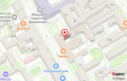 Мировые судьи Василеостровского района в Василеостровском районе на карте