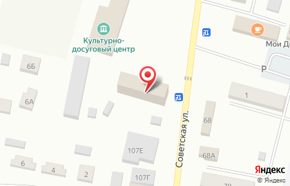 Микрокредитная компания ФинТерра на Советской улице на карте