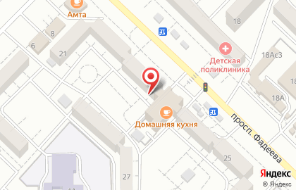 Офтальмологический центр Центр охраны зрения на проспекте Фадеева на карте