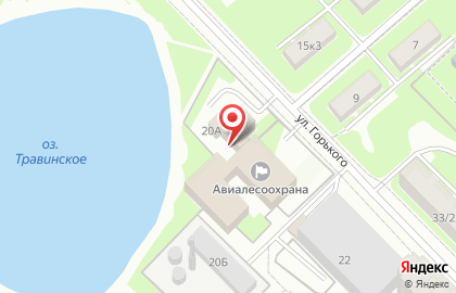 Интербизнес на улице Горького на карте