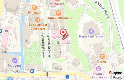 Стоматологическая поликлиника в Ставрополе на карте