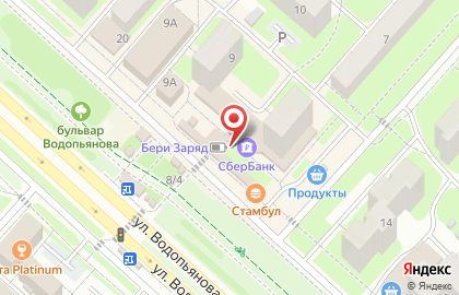 Киоск по продаже молочной продукции на улице 15-й микрорайон на карте