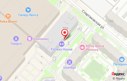 Школа айкидо и айкидзюцу Рэйсинин Додзё на Спартаковской улице на карте