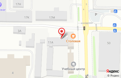 Пожарная часть №16 на Технической улице на карте