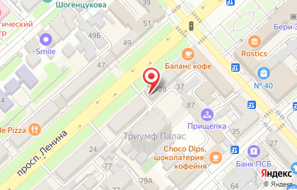 Магазин товаров для сада Садовод на проспекте Ленина на карте