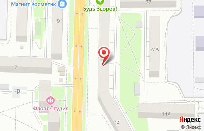 Салон красоты в Кировском районе на карте