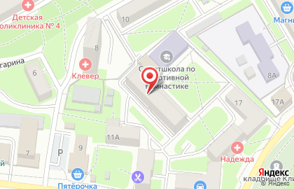 Общежитие в Смоленске на карте
