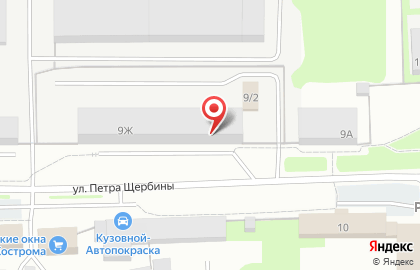 Торгово-монтажная фирма в Костроме на карте
