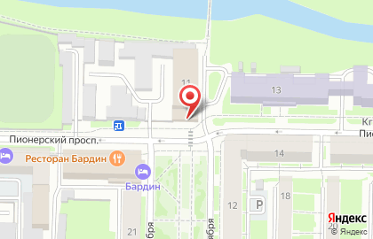 Служба эвакуации автомобилей Городской коммунальный сервис на Пионерском проспекте на карте