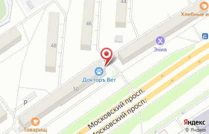 Центр офисной мебели на Московском проспекте на карте