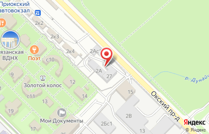 Строительная компания Вариант на Окском проезде на карте