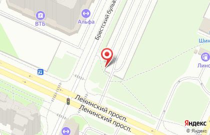 Автостоянка в Санкт-Петербурге на карте