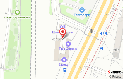 Магазин автобагажников Bgznk.Ru на метро Нагорная на карте