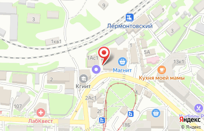 Бургерная Edak в Пятигорске на карте