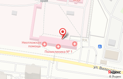 Банкомат Екатеринбургский муниципальный банк на улице Вилонова на карте
