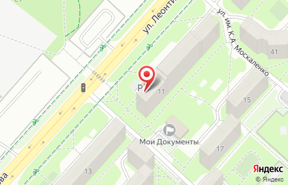 Адвокатский кабинет Хорохорина Р.В. на карте