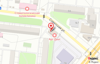 Парикмахерская в Москве на карте
