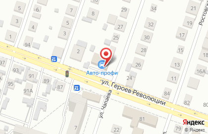 Торгово-сервисный центр Авто-Профи в Первомайском районе на карте