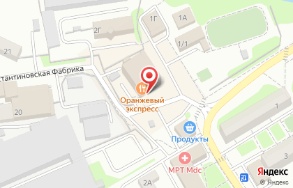 Служба доставки Оранжевый Экспресс на улице Текстильщиков в Домодедово на карте