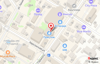 Магазин посуды Bohemia на улице Горького на карте